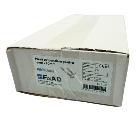 Piesa suspendare CD60 pentru lemn, 270mm lungime, FixAD [5]