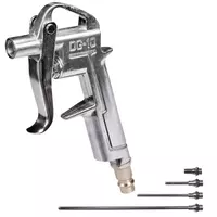 Unelte electrice speciale - Pistol de suflat cu 4 duze, Air Compres (4132762), Einhell