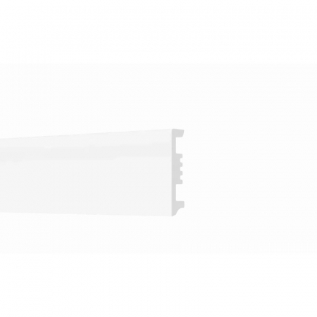 Plinta STIQ - Plinta Duro Polimer STIQ XL ALB 2.2 m STX610