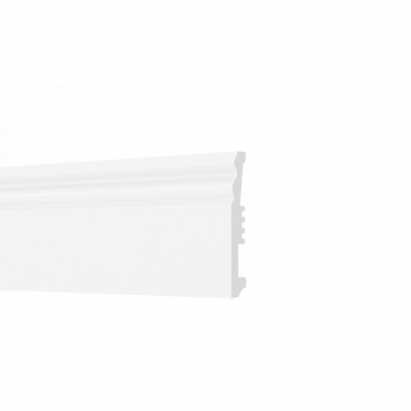 Plinta STIQ - Plinta Duro Polimer STIQ XL ALB 2.2 m STX820