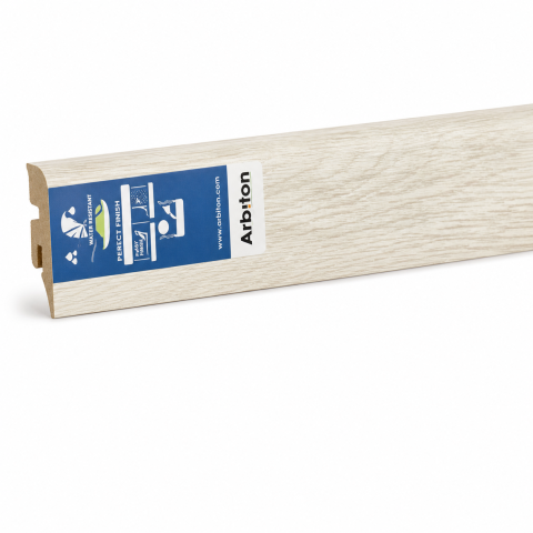 Plintă Duropolimer VIGO 60 Castan Girona, Flexibilă, 100% Rezistentă la Apă, 2200 x 60 x 15 mm - DECORA [2]