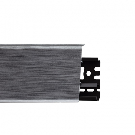 Plinta INDO 70 - Plinta PVC Indo 70, 17 Aluminiu