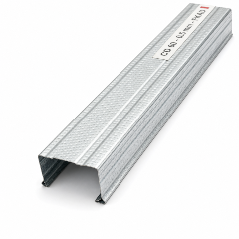 Profil gips-carton PLUS CD60 x 0.50mm x 3m, FixAD [4]