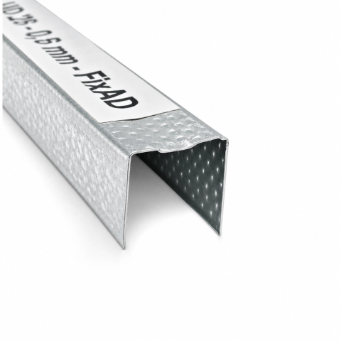 Profil gips-carton STANDARD UD28 x 0.60mm x 4m, FixAD [5]