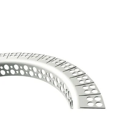 Accesorii termosistem - Profil arcuibil din PVC, 23 mm x 23 mm, lungime 2,5 m - Colțar arhitectural