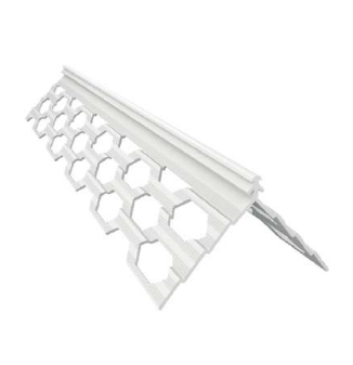 Accesorii termosistem - Profil PVC pentru tencuiala, 6 mm x 3 m