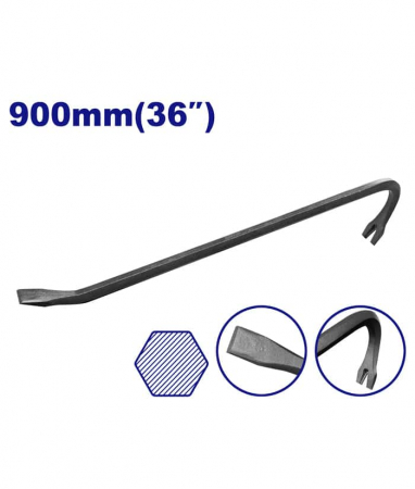 Dalti, spituri, leviere - Ranga tip levier pentru constructii 900mm, EMTOP