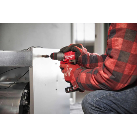 Resigilate - Masina de gaurit cu percutie Milwaukee M12 FUEL, subcompacta, 45Nm, mandrina metalica 13mm, motor fara perii, 4933479867 - Milwaukee [10]