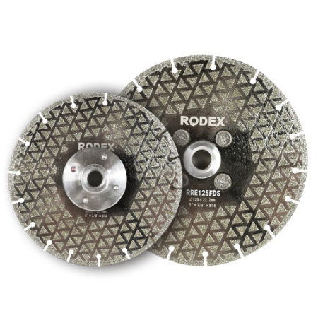 Scule electrice, unelte si accesorii - RODEX DISC 115 MM AMBELE PĂRȚI ÎNVELITE LATERAL (6/10/60)