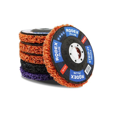 Scule electrice, unelte si accesorii - RODEX Disc abraziv negru 115 mm x 22,23 mm