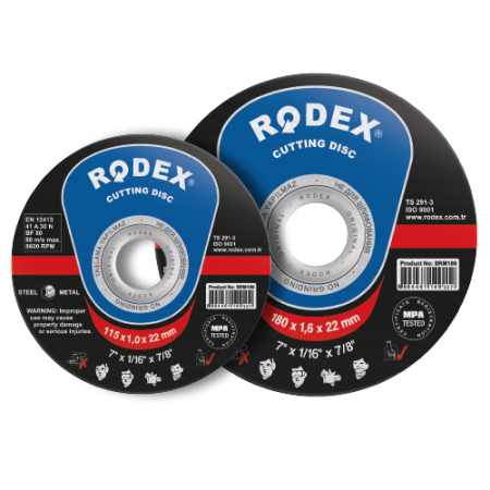 Scule electrice, unelte si accesorii - RODEX DISC DE TAIAT METAL 230MM 230*1.6*22MM (5/25/100)