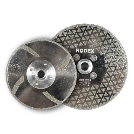 Scule electrice, unelte si accesorii - RODEX DISC DIAMANTAT ELECTROPLAT 125MM (6/10/60)