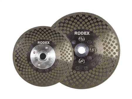 Scule electrice, unelte si accesorii - RODEX DISC DIAMANTAT ELECTROPLAT CU AMBELE PARTI ACOPERITE 115MM (60)