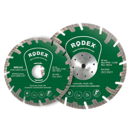 Scule electrice, unelte si accesorii - RODEX DISC DIAMANTAT PENTRU TAIERE USCATA,125MM*20/22,23MM (5/20/100)