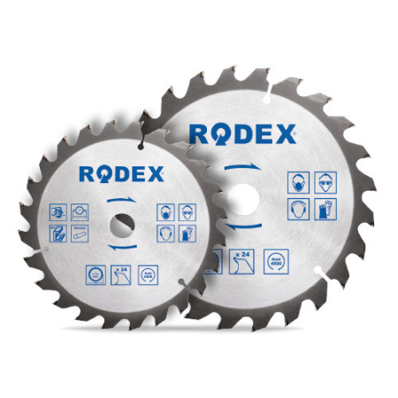 Scule electrice, unelte si accesorii - RODEX DISC PENTRU TĂIERE LEMN CU VIDIA 400MM 80T 30/25,4MM