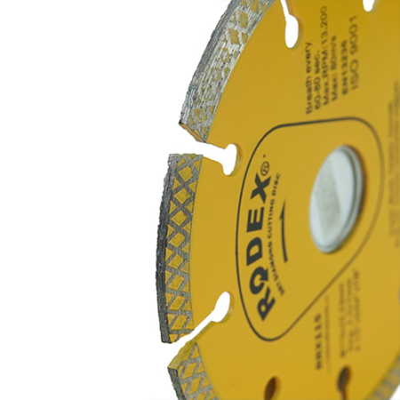 RODEX DISC SEGMENTAT PENTRU TĂIERE CERAMICĂ 115MM*20/22,23MM (20/100) [1]