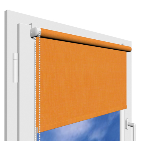 Rolete - Rolete mini fresh MS-02, culoare portocaliu, dimensiuni 45 cm x 160 cm, semi-opac -  Vidella