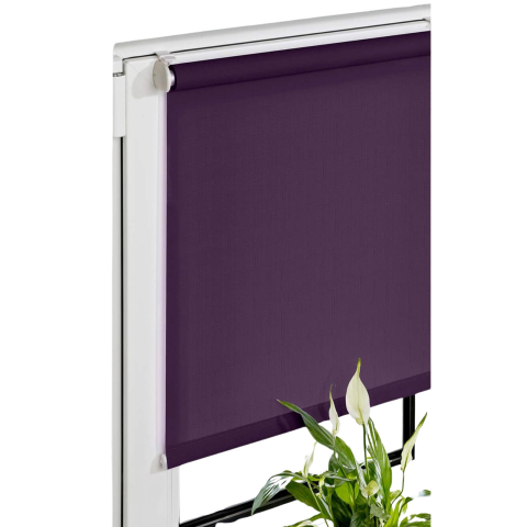 Rolete - Rolete mini fresh MS-05, culoare mov inchis, dimensiuni 45 cm x 160 cm, semi-opac -  Vidella