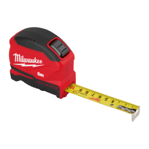 Ruleta Autolock, generatia II, 8m, 25mm, 4932498774 - Milwaukee [1]