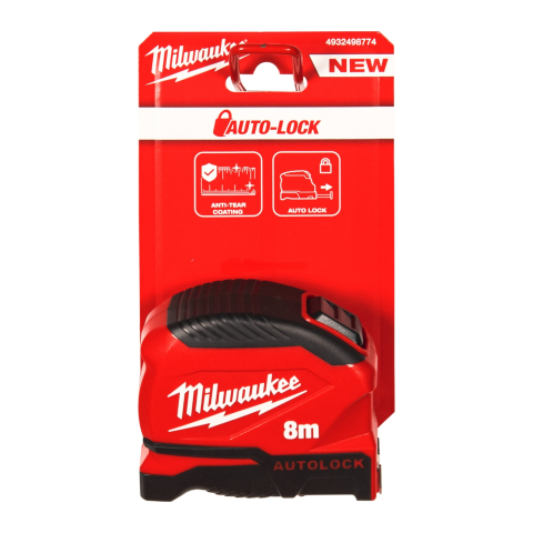 Ruleta Autolock, generatia II, 8m, 25mm, 4932498774 - Milwaukee [2]