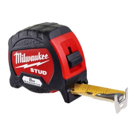 Ruleta cu magnet STUD™ generatia II, 8m (4932471627), MILWAUKEE [1]