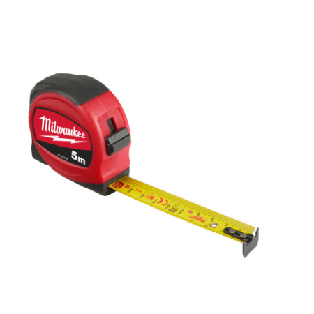 Ruletă Milwaukee Slimline, 5m, 19mm, MILWAUKEE [1]