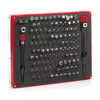 Biti - Set 114 biti de precizie, Einhell, 49115040, Einhell