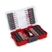 Scule electrice, unelte si accesorii - Set 33 biti M-CASE, 50 mm, suport biti cu schimbare rapida, cutie de depozitare, Einhell, 49118903, Einhell