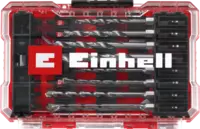 Set 39 biti si burghie, biti de 25 mm, burghie de metal, burghie universale, suport biti 60 mm, chei tubulare, freza cu cap infundat, cutie de depozitare, Einhell, 49108763, Einhell [2]