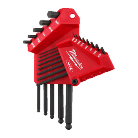 Set chei imbus hex 0.05"-3/8", 13 bucăți, (4932493615), MILWAUKEE [1]