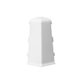 Accesorii INDO 70 - Set colt exterior Indo 70 01, alb lucios, 2 bucati/set