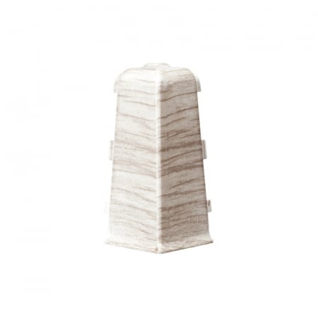 Finisaje si amenajari interioare - Set colt exterior Indo 70 02, cenusiu nordic, 2 bucati/set