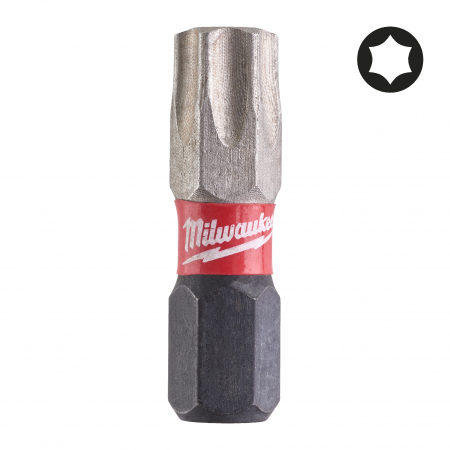 Biti - Set de 2 biti Shockwave TX40, 25 mm, Milwaukee, cod 4932430888, MILWAUKEE