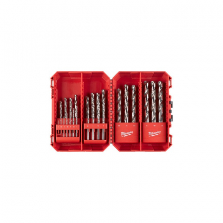 Burghie - Set de 25 burghie pentru metal, rectificate, DIN338, Ø1.0-13.0mm (4932493870), MILWAUKEE