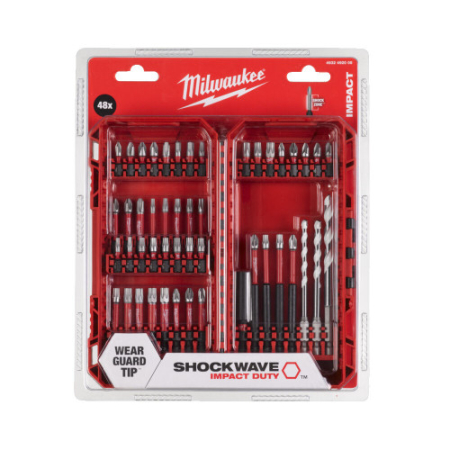 Set de 48 biți și burghie Shockwave, (4932492005), MILWAUKEE [1]