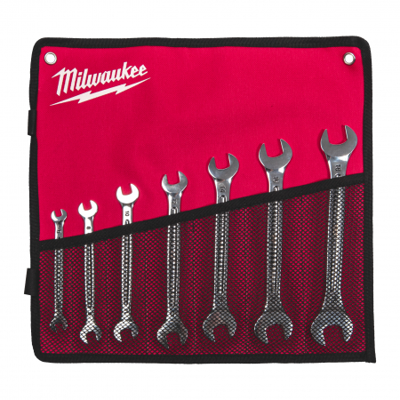 Clesti - Set de 7 chei fixe duble, 4932492713 Milwaukee, MILWAUKEE