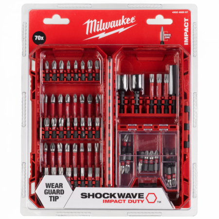 Set de 70 biti Shockwave Impact Duty (4932492007), MILWAUKEE [1]