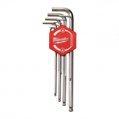 Surubelnite, clesti si chei - Set de 9 chei imbus hex 1.5-10mm, 4932478621 Milwaukee, MILWAUKEE
