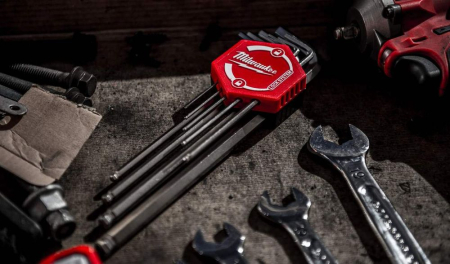 Set de 9 chei imbus hex scurte 1.5-10mm, 4932492399 Milwaukee, MILWAUKEE [2]