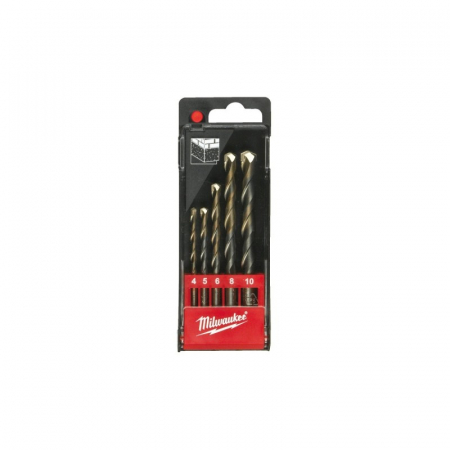 Scule electrice, unelte si accesorii - Set de burghie pentru beton cu coada cilindrica - 5 buc (4932352333), MILWAUKEE
