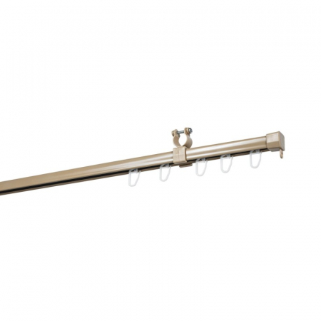 Sine pentru perdea si accesorii - Sina U pentru perdea, Stejar deschis,150cm