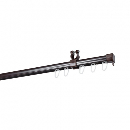 Finisaje si amenajari interioare - Sina U pentru perdea, Wenge, 170cm