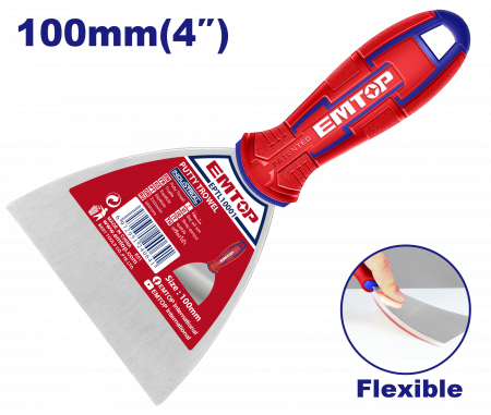 Unelte si accesorii pentru zidarie si zugravit - Spaclu inox 100mm