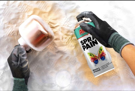 Spray vopsea - alb mat RAL9003, Akfix, 400ml [1]