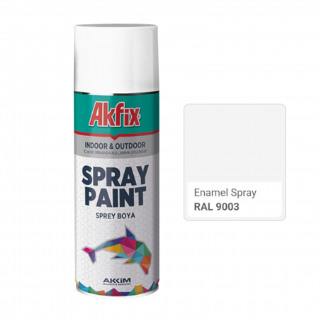 Spray vopsea - Spray Vopsea, culoare Enamel, 400ml - AKFIX