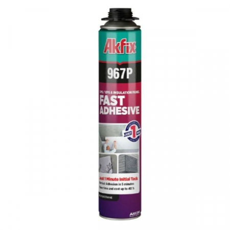 Spuma - Spuma poliuretanica adeziv rapid 967P, 750ml