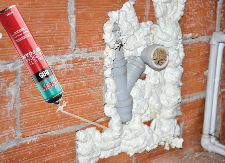 Spuma PU multi-functionala 805 cu pai, 750ml, Akfix [1]