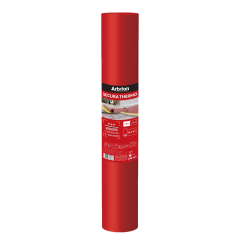 Izolatori parchet - Substrat parchet laminat Arbiton Secura Thermo, polistiren extrudat, grosime 1.6mm, 15 x 1.1 m,  16.5 mp/pachet