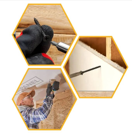 Surub pentru fixarea placilor de gips-carton pe suporturi din lemn, FT 3.5x45mm 50 bucati/blister - BGD-35045, Klimas Wkret-met [6]