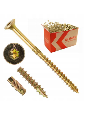 Surub autofiletant pentru lemn TORX 3.5x30mm, 500 bucăți/cutie - KMWHT-35030, Klimas Wkret-met [21]